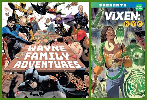 DC expands WEBTOON partnership with fall 2023 Batman, Vixen, and