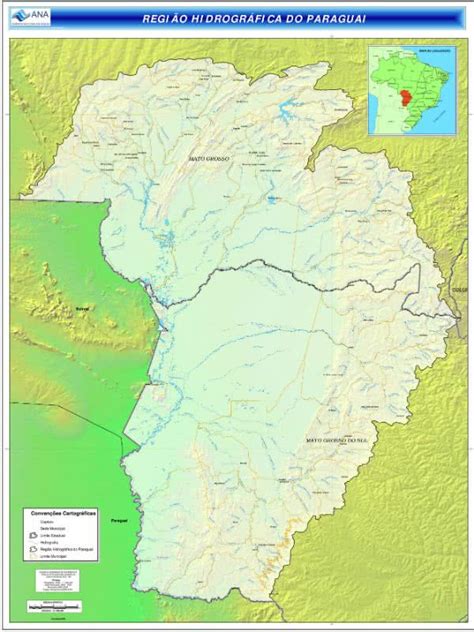 Onde Nasce O Rio Paraguai - Bacia do Paraguai - Toda Matéria