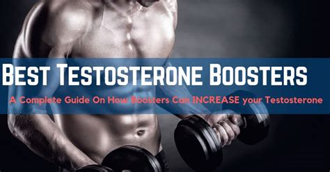 Best (3) Testosterone Booster to Boost Low T-Level Naturally