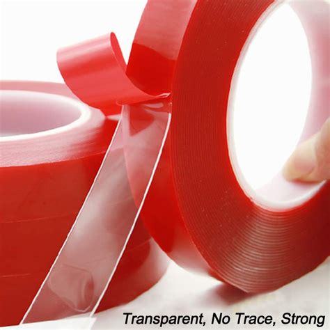 arcylic clear double sided acrylic foam tape transparent mm