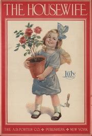 housewife partial july  ad porter company  york
