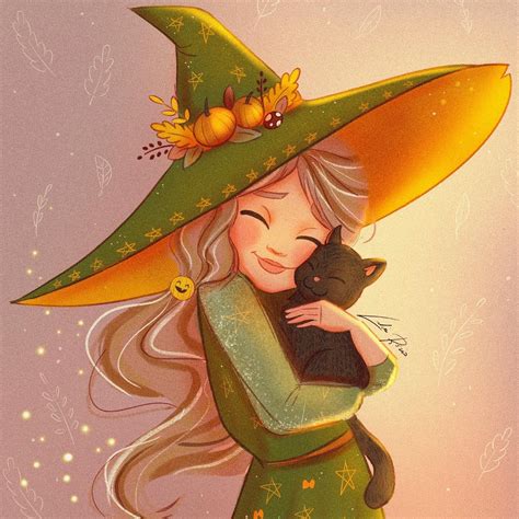 cute witch  behance