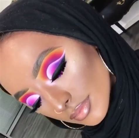 Bold and Colorful Eye Makeup Look