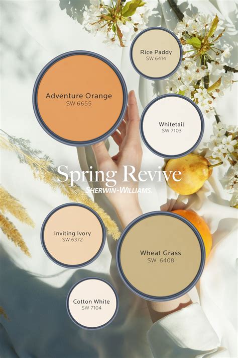 Discover the Vibrant Sherwin-Williams Spring Revive Paint Palette