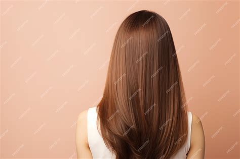 Premium Photo | Beautiful Straight hair hair style