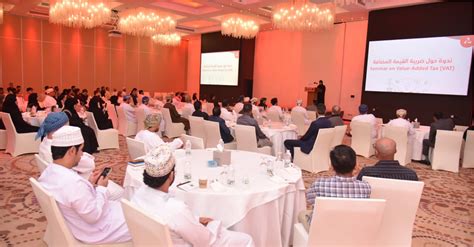 bank muscat corporate customers  sohar attend seminar  vat black
