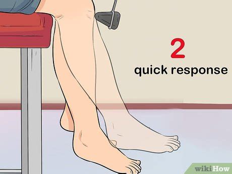 test reflexes  steps  pictures wikihow