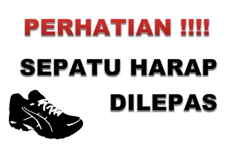 sepatu harap lepas