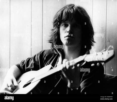 The Rolling Stones guitarist Keith Richards playing his guitar Stock ...