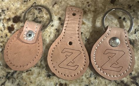 Leather Z Key Fob - Z Club of America