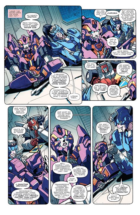 I’m pushing Nautica before the Transformers Flood ends because she’s so