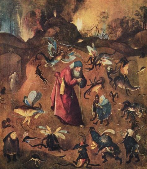 Hieronymus Bosch, The Temptation of Saint Anthony