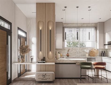 contemporary hall space  behance