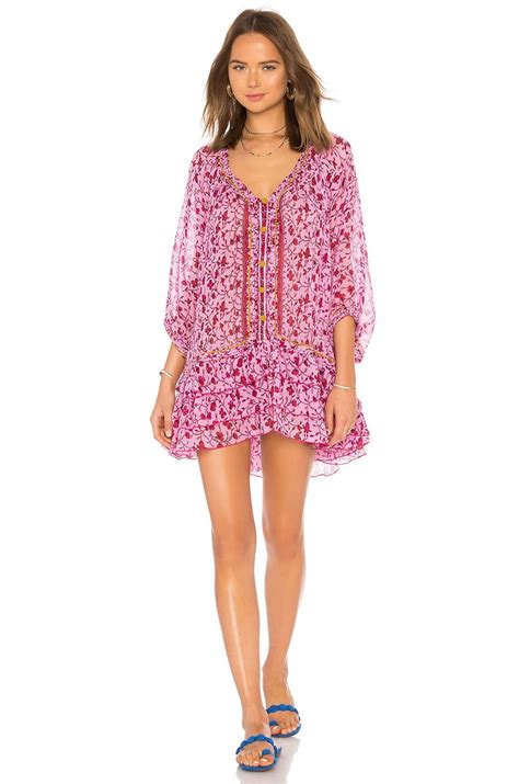 Poupette St Barth Poncho Dress In Pink. | ModeSens