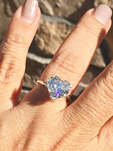 Moissanite Rose Gold Wedding Set - Rose Gold Necklaces