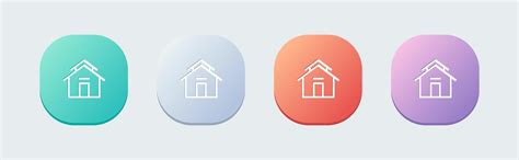 Home Button Icon Vector Art, Icons, and Graphics for Free Download