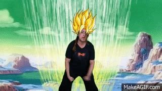 super saiyan on Make a GIF