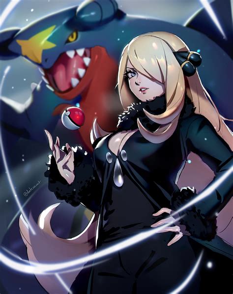Cynthia Pokemon Garchomp