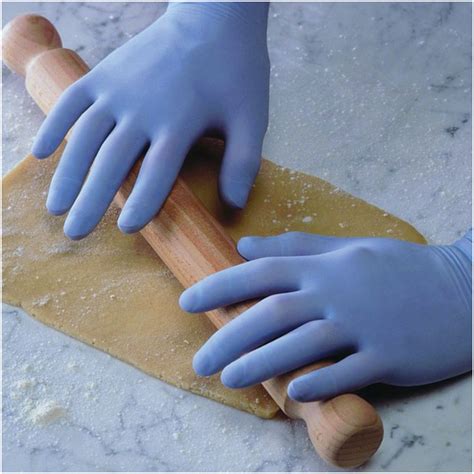 Blue Powder Free Latex Disposable Gloves