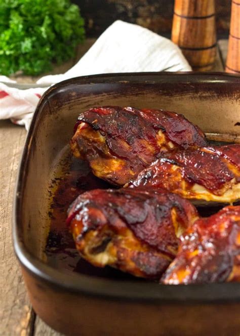Bacon Wrapped Chicken + Video | Kevin Is Cooking