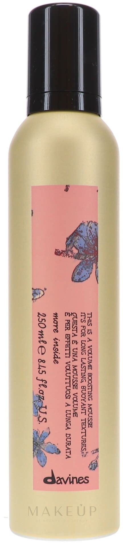 Davines More Inside Volume Boosting Mousse - Volume Boosting Mousse ...