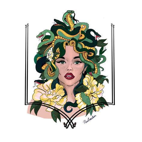 Medusa Before She Was Cursed By Athena