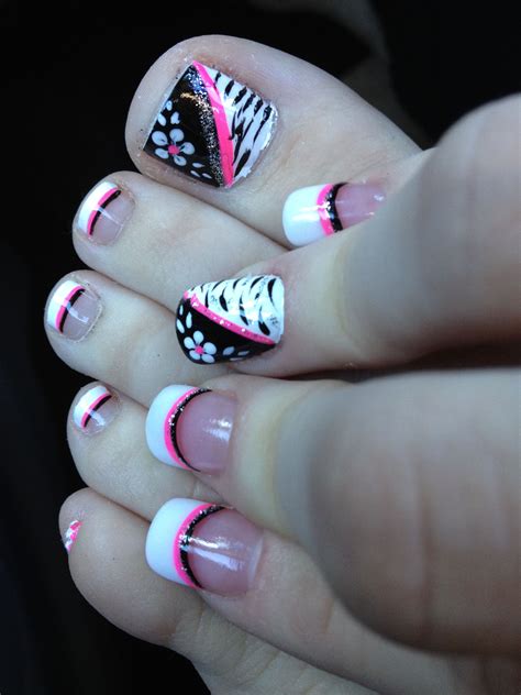 toe nail designs simple 2