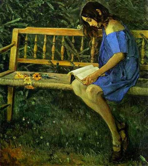 Pintura De Pessoas - DE ARTE EM ARTE : PINTURAS DE PESSOAS EM JARDINS - PRAÇAS - PARQUES