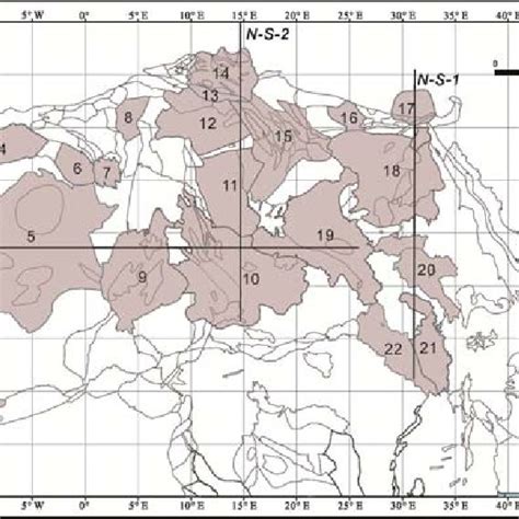 major transgression  late cretaceous constrained  basin