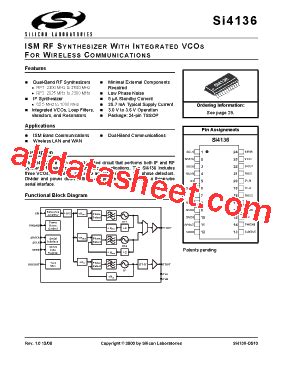 datasheetpdf silicon laboratories