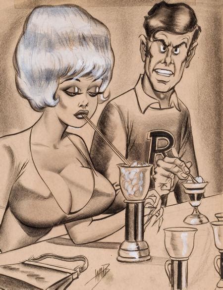 Bill Ward | Girl in the Mirror. (Circa 1963) | MutualArt