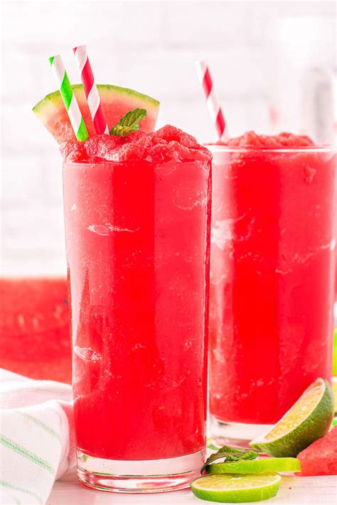 Watermelon Slushie 🍉 Only 3 Ingredients! - Mom On Timeout