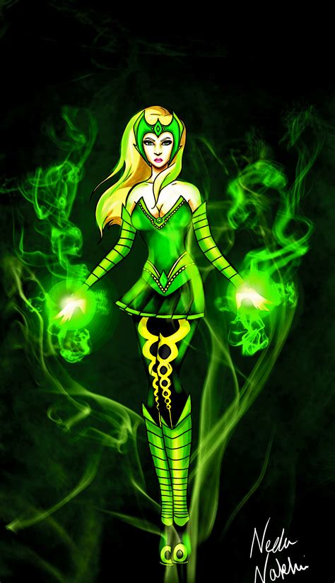 Enchantress by MajinNeda on DeviantArt
