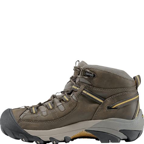 KEEN Men's Targhee II WP Mid Hiking Boots - Black Olive | bootbay