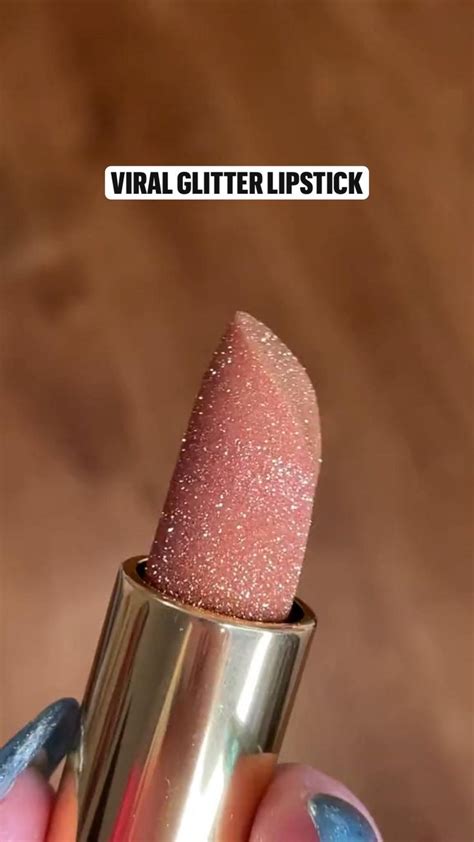Viral Glitter lipstick | Glitter lipstick, Mac diva lipstick, Lipstick
