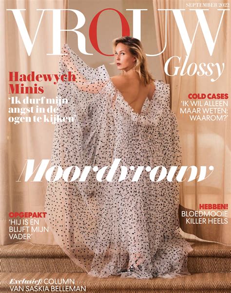 tijdschrift vrouw glossy september  pers wereld