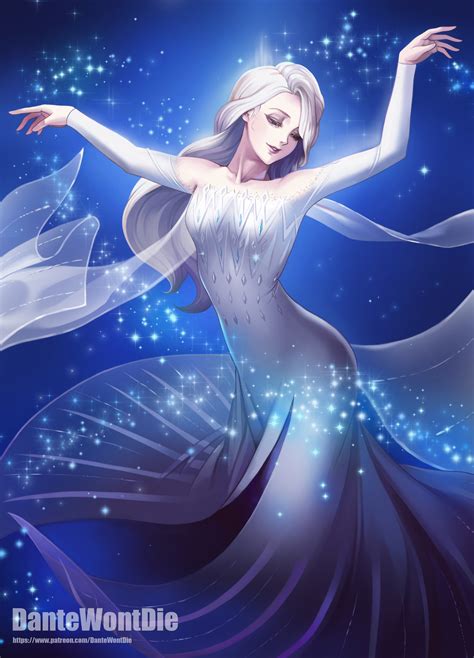 Elsa the Fifth Spirit - Elsa the Snow Queen - Image by DanteWontDie
