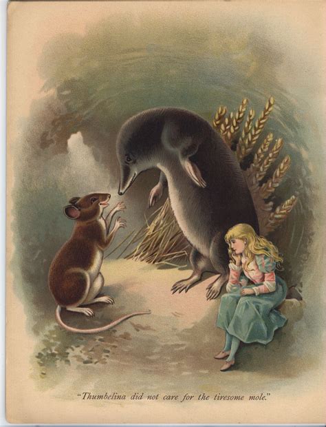 antique book "THUMBELINA", from Raphael Tuck & Sons Ltd. | Fairytale