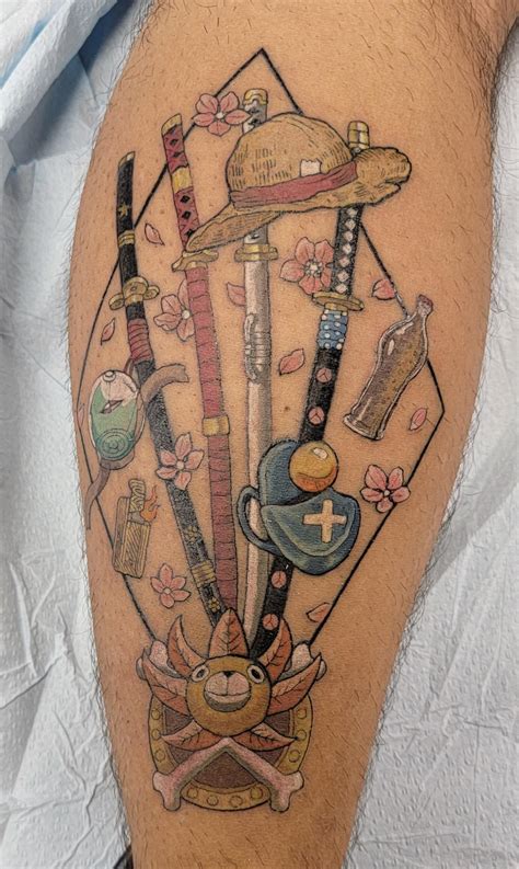 Strawhat tattoo - Bronctattooaus.com