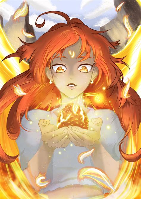 ArtStation - Fire Angel