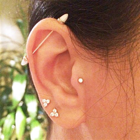 9 Gorgeous Ear-Piercing Combinations To Try Now