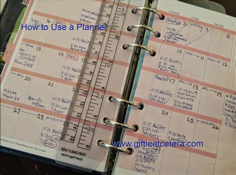 planner basics     planner  giftie etcetera planner