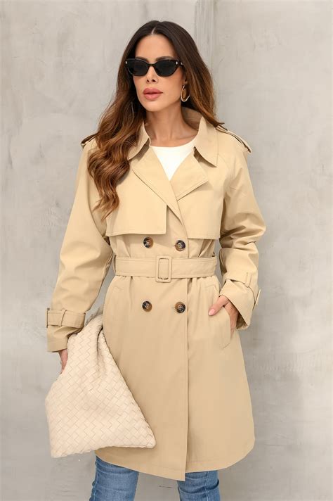 Casaco trench coat impermeável premium GD13640