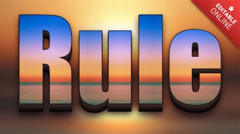 rule text effect generator textstudio