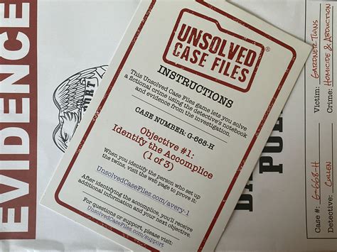 Unsolved Case Files Avery Gardner Game Review - Playdays and Runways