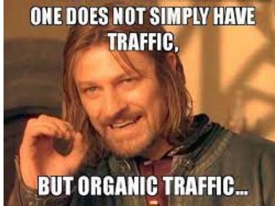 organic traffic