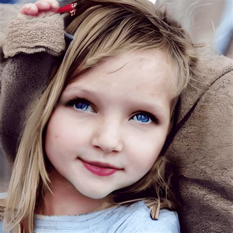 A Cute and Beautiful Blonde Child is Missed · Creative Fabrica
