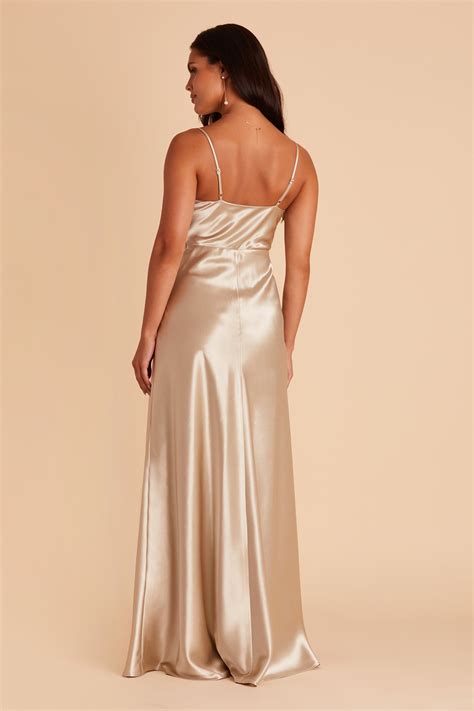 Satin Bridesmaid Dresses Under $100 | Birdy Grey