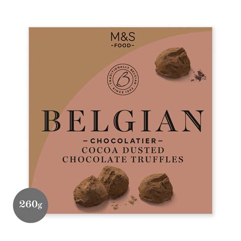 Belgian Cocoa Dusted Chocolate Truffles | M&S