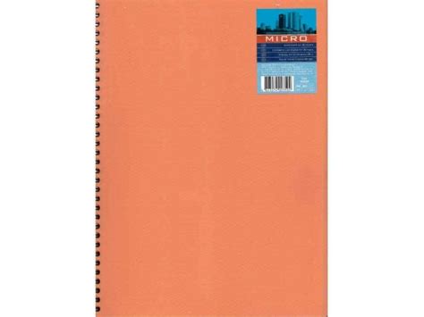 Записна Книжка A4 на Спіралі 80 Арк. Пласт.обкл. MICRO Mix ТА4380-810 ...